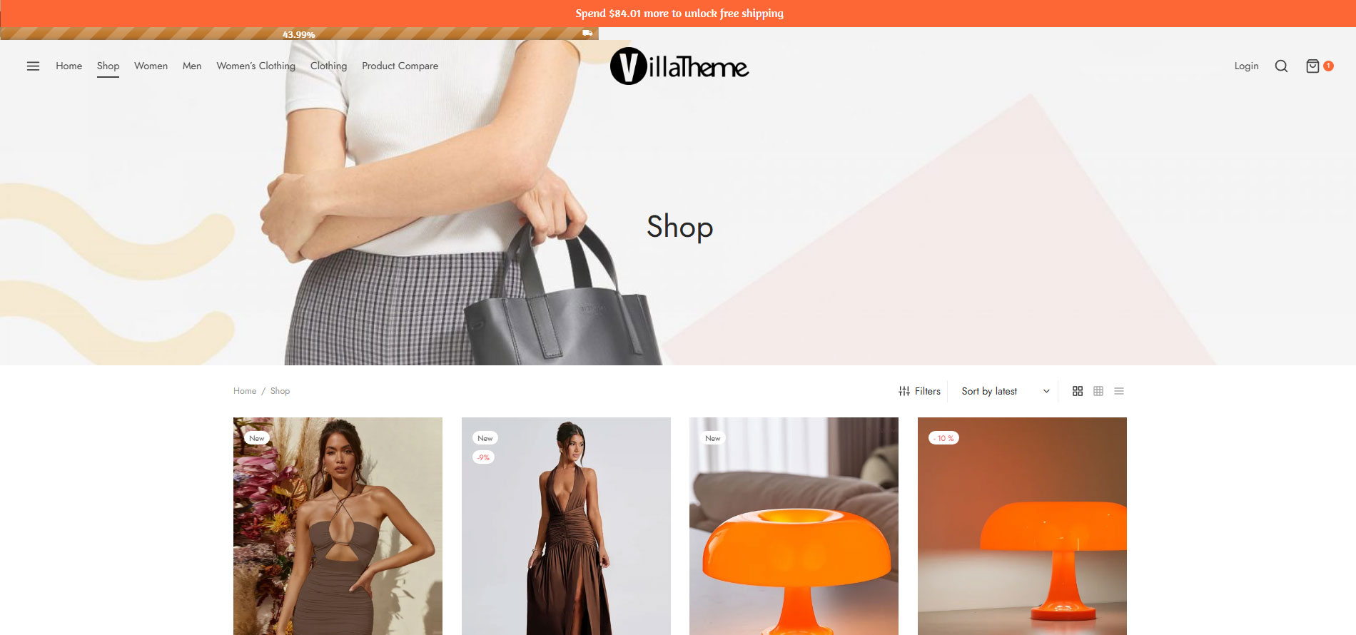 Freetop - WooCommerce Free Shipping Bar - Increase Average Order Value