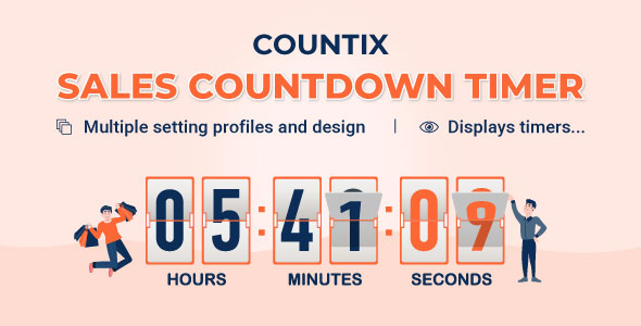 Countix - Sales Countdown Timer for WooCommerce and WordPress
