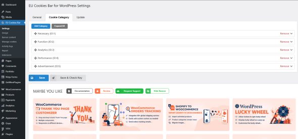 WordPress EU Cookies Bar - General Data Protection Regulation Compliance - Image 9