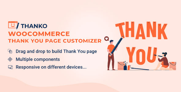 Thanko - WooCommerce Thank You Page Customizer - Increase Customer Retention Rate - Boost Sales