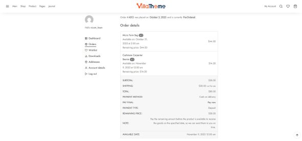 Prena - WooCommerce Product Pre-Orders - Image 6