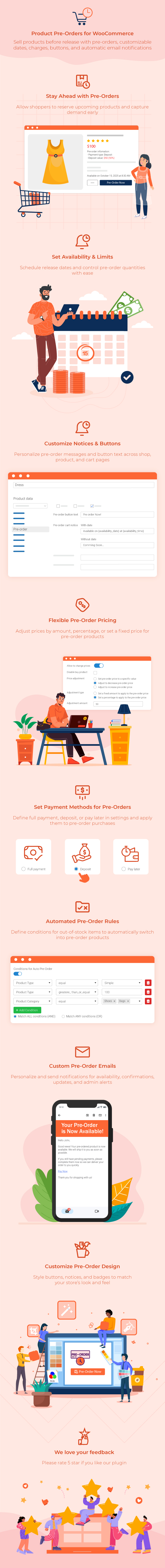 product pre orders