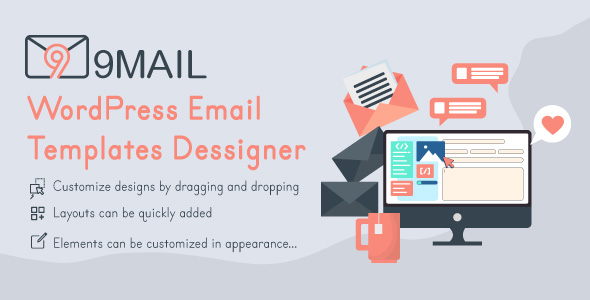 9MAIL - WordPress Email Templates Designer