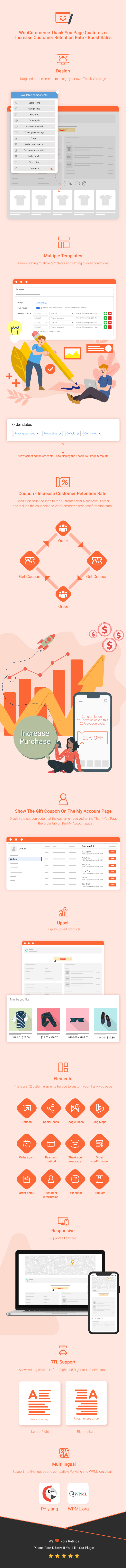 Inforgraphic WooCommerce Thank You Page Customizer