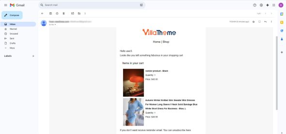 WooCommerce Abandoned Cart Recovery - Send Cart Recovery Email Plugin - SMS - Image 2