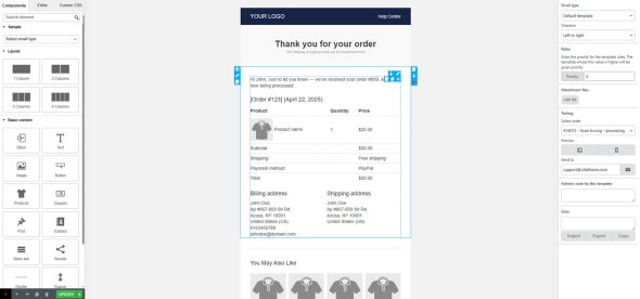 WooCommerce Email Template Customizer - Image 2