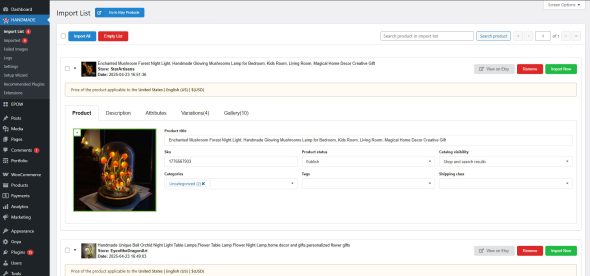 HANDMADE - Dropshipping for Etsy and WooCommerce - Image 4