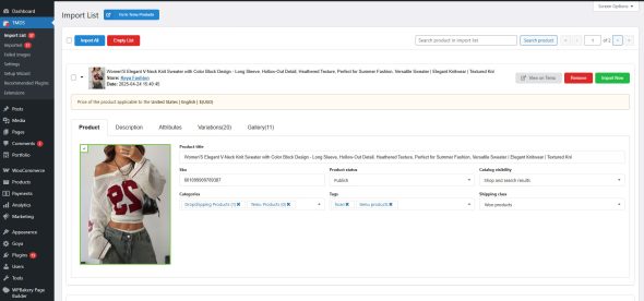 TMDS - Dropshipping for TEMU and WooCommerce - Image 2
