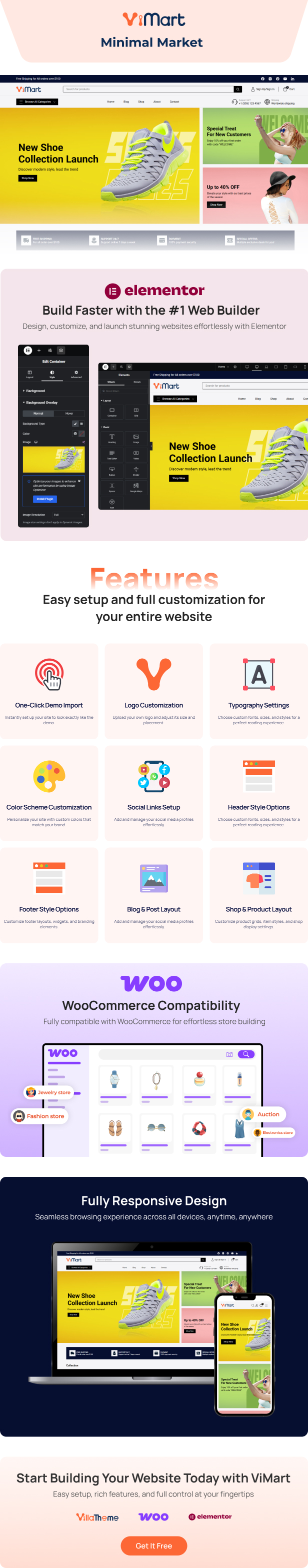 VIMart - Minimal Market
