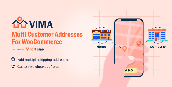 VIMA - Multi Customer Addresses for WooCommerce